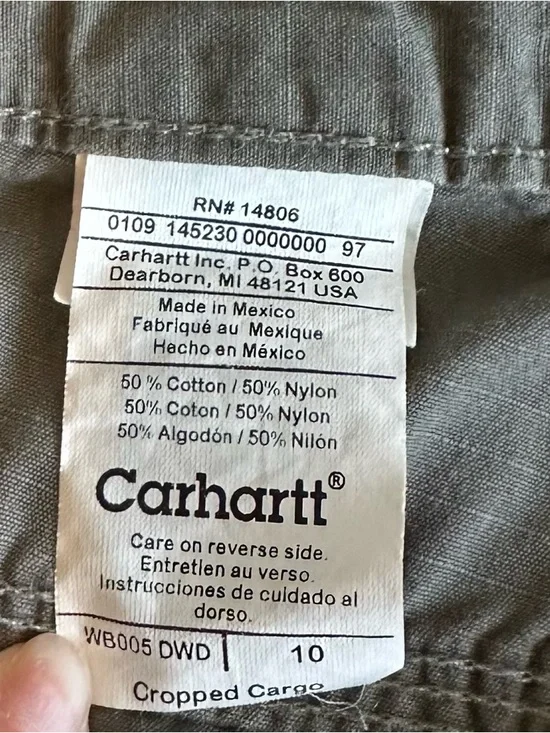 Carhartt Women’s Cropped Cargo Pants - Picture 5 of 6